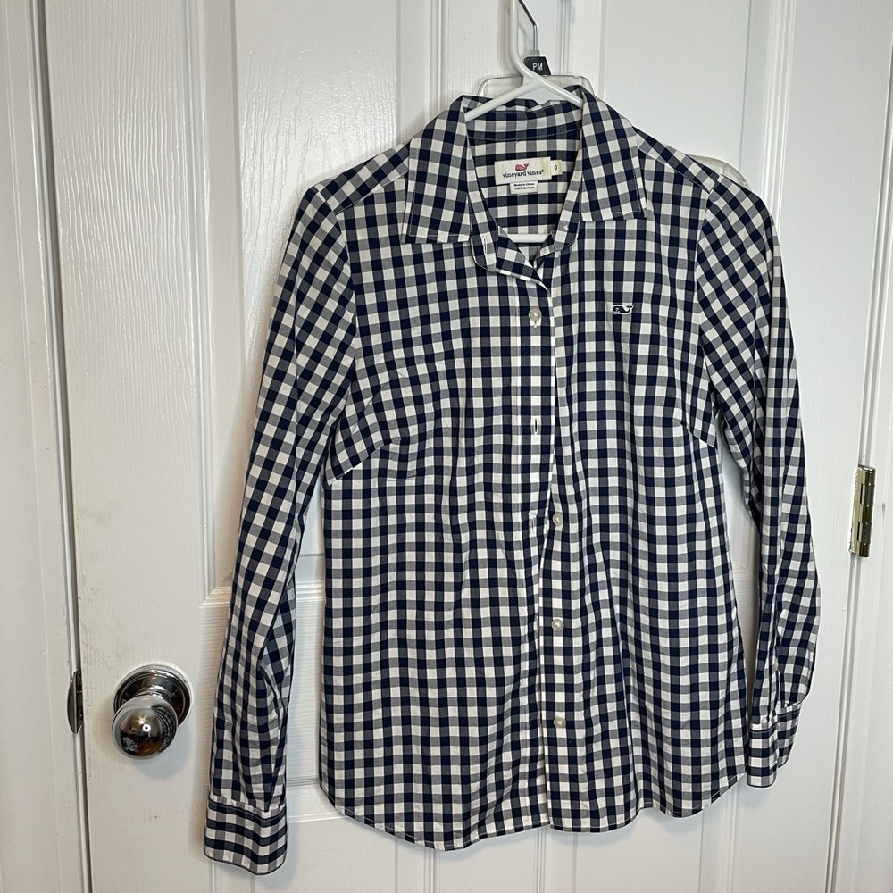 Vineyard Vines Checkered Button Down